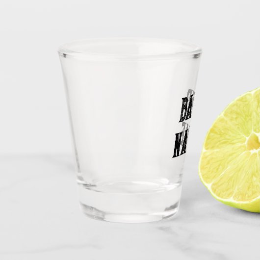 Verre A Shot Bande personnalisée (Gauche)