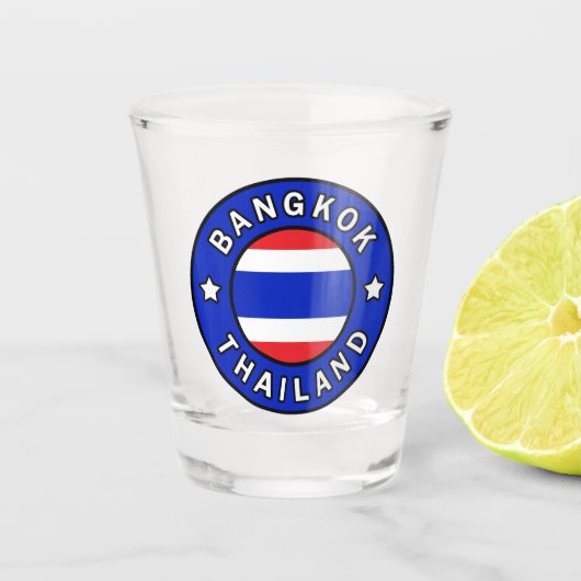 Verre A Shot Bangkok Thaïlande (Devant)
