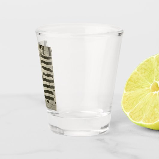 Verre A Shot Bannière étoilée : drapeau américain à l'écran (Droite)