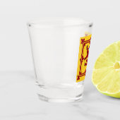 Verre A Shot Bannière royale - Écosse (Gauche)