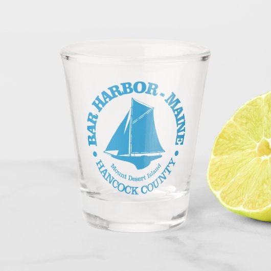 Verre A Shot Bar Harbour (sloop) (Devant)