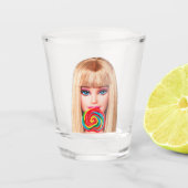 Verre A Shot Barb Shot Glass (Devant)