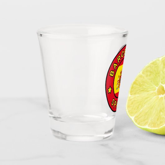 Verre A Shot Barcelone Espagne (Gauche)