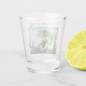 Verre A Shot Basse pêche (Dos)