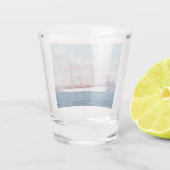 Verre A Shot Bateau à vapeur SY Vanduara 1906 (Dos)