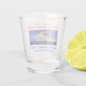 Verre A Shot Bateau de croisière Anniversaire Voyage Favoriser (Dos)