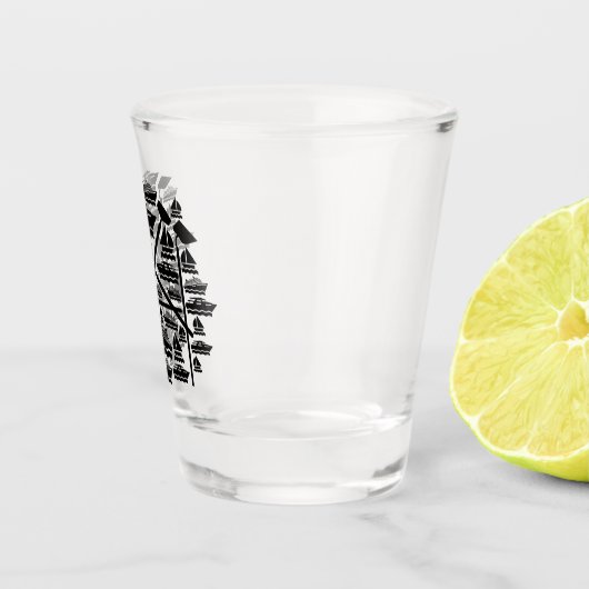 Verre A Shot Bateaux & Hots (Droite)
