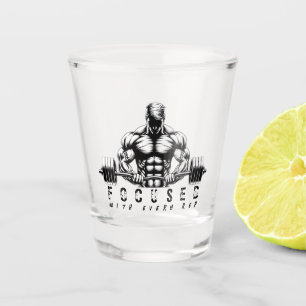 Verre A Shot Bâtiment du corps-Fitness