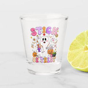 Verre A Shot Bâton drôle ou traiter de fantôme d'infirmière mig