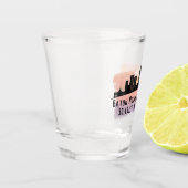 Verre A Shot Baton Rouge LA City Skyline (Gauche)