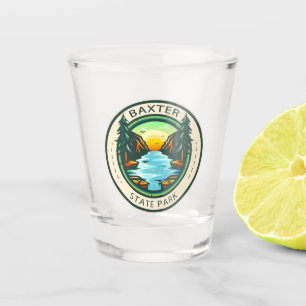 Verre A Shot Baxter State Park Maine Badge