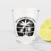 Verre A Shot Beach Bachelor Party Island Mariage Groomsmen (Devant)