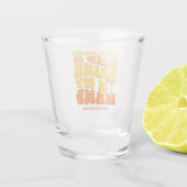 Verre A Shot Beach Bachelorette Party Retro Sun Sand Boisson (Dos)