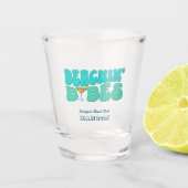 Verre A Shot Beach Bachelorette Party Super plage Babes (Devant)