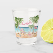 Verre A Shot Beach Girls Weekend Bachelorette Party (Devant)
