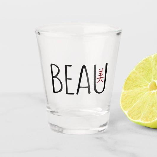 Verre A Shot Beau (Devant)