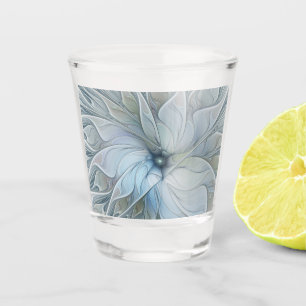 Verre A Shot Beauté Élégante Art Abstrait Moderne Fleur Fractal