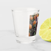 Verre A Shot Bébé Cochon Dans Le Patch Citrouille, (Gauche)
