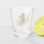 Verre A Shot Bécasse  (Dos)