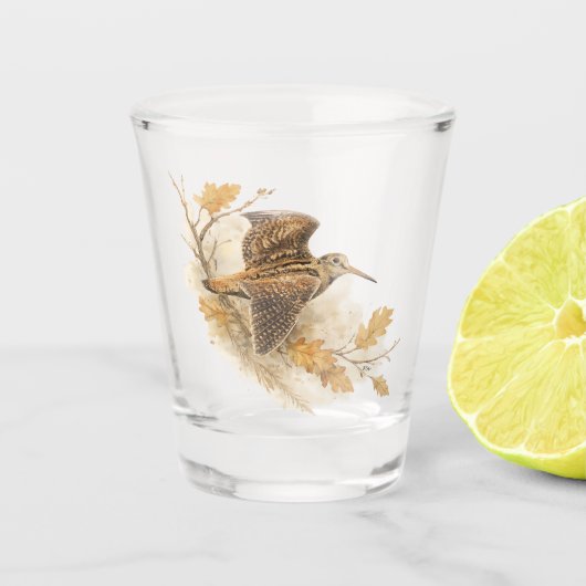Verre A Shot Bécasse  (Devant)