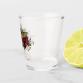 Verre A Shot Bee gothique et Rose (Droite)