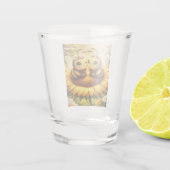 Verre A Shot BEE Mine Sunflower (Dos)