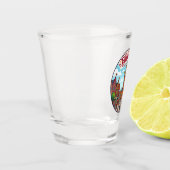 Verre A Shot Beffroi de Bruges Belgique (Gauche)