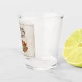 Verre A Shot Beige Thanksgiving Citrouilles et Squash (Droite)
