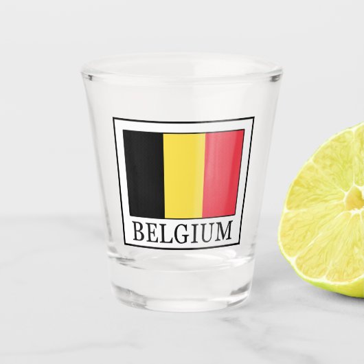 Verre A Shot Belgique (Devant)