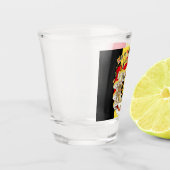 Verre A Shot Belgium Flag & COA (Gauche)