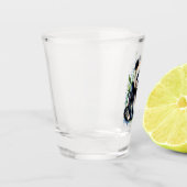 Verre A Shot Belle aquarelle Panda Bear (Gauche)