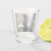 Verre A Shot Belle Ours Noir (Dos)