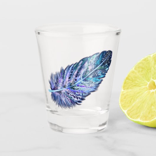 Verre A Shot Belle plume (Devant)