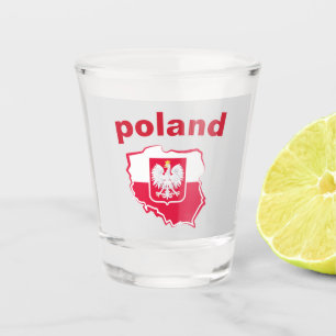 Verre A Shot Belle poland d'aigle