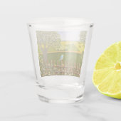 Verre A Shot Belle Vue Blanche (Dos)