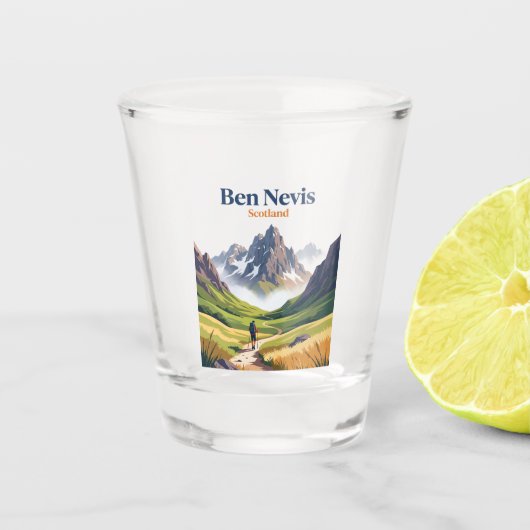 Verre A Shot Ben Nevis Écosse (Devant)