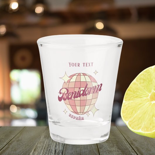 Verre A Shot Benidorm Espagne España fête