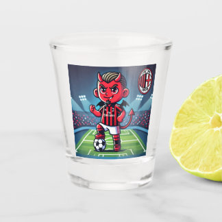 Verre A Shot Bicchiere Milan calcio