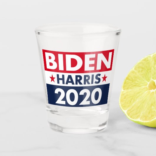 VERRE A SHOT BIDEN HARRIS 2020 (Devant)