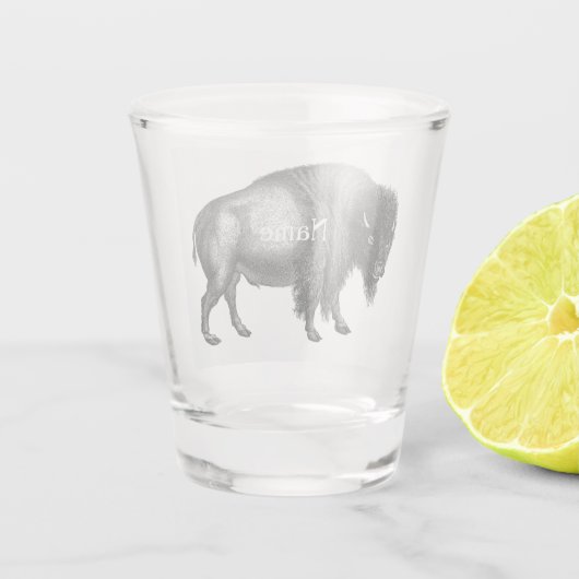 Verre A Shot Big Bison Buffalo Thunder-Cove (Dos)