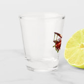 Verre A Shot Big Red Bi-plane (Gauche)