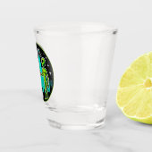 Verre A Shot Bigfoot Alien Alliance - Funny Scifi Cryptid (Droite)