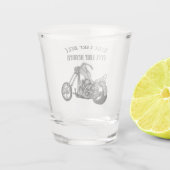 Verre A Shot Biker Heaven (Dos)