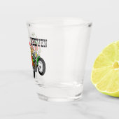 Verre A Shot Biker personnalisé Père Noël (Droite)
