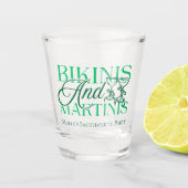 Verre A Shot Bikinis et Martinis - Bachelorette sur mesure (Devant)