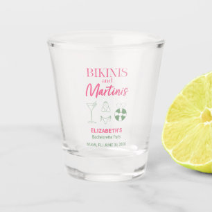 Verre A Shot Bikinis et Martinis Faveur de Fête pour Enterremen