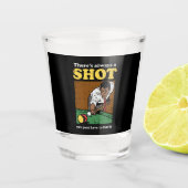 Verre A Shot Billiard Snooker Retro (Devant)