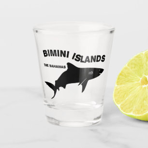 Verre A Shot Bimini Iles Plongée Sous-Marine Avec Requins - Bah