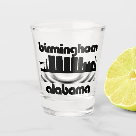 Verre A Shot Birmingham, Alabama (Devant)