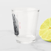 Verre A Shot Bison d'Amérique (Droite)